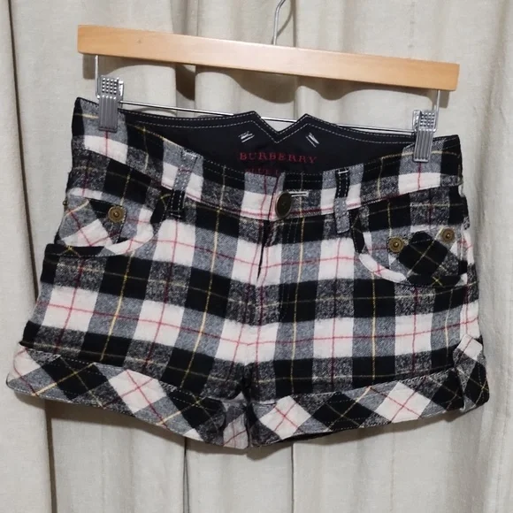 Burberry wool blend shorts Sz 5 - Picture 2 of 7